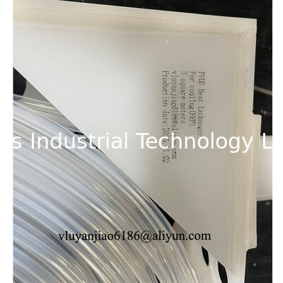 PVDF Fluoroplastic Heat Exchanger For Heating/Cooling Chemical Solutions
