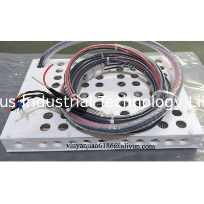 PTFE / PFA 230 В 1-фазный 3,0 кВт защита от перегрева нагревательный элемент погружного типа J для химической очистки 15,2x6 дюймов