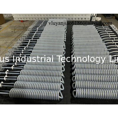 220V 4кВт Вертикальный PTFE Погружной Нагреватель Электрический Боковой Нагреватель Для Гальванической Ванны